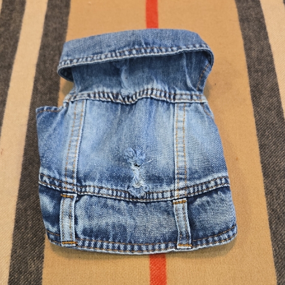 Other - Classic Blue Denim Pet Jackset Size S NWOT